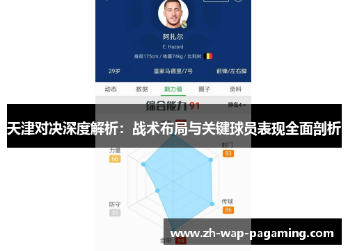 天津对决深度解析：战术布局与关键球员表现全面剖析