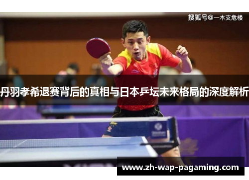 丹羽孝希退赛背后的真相与日本乒坛未来格局的深度解析