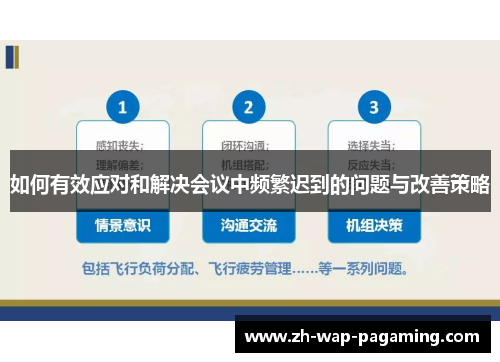 如何有效应对和解决会议中频繁迟到的问题与改善策略