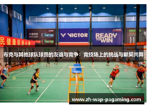 布克与其他球队球员的友谊与竞争：竞技场上的挑战与默契共舞